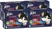Bol.com Felix Dubbel Zo Lekker in Gelei - Kattenvoer Natvoer - Mix Selectie - 48 x 85 g aanbieding