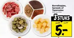 Vomar Voordeelmarkt Borrelhapjes, Spreads of Tapenades aanbieding