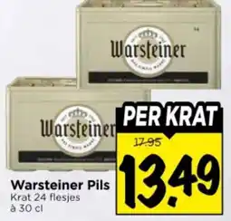 Vomar Voordeelmarkt Warsteiner Pils aanbieding