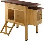 Bol.com Ferplast Kippenhok Hen House 10 - 124X98X110 CM aanbieding