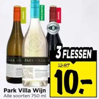 Vomar Voordeelmarkt Park Villa Wijn aanbieding