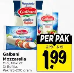 Vomar Voordeelmarkt Galbani Mozzarella aanbieding