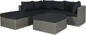 Bol.com baratti loungeset amalia - tuinmeubels - tuintafel - tuinmeubelhoes aanbieding