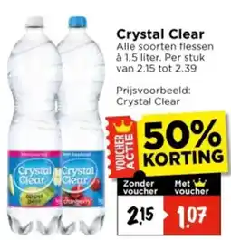 Vomar Voordeelmarkt Crystal Clear aanbieding