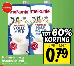Vomar Voordeelmarkt Melkunie Lang Houdbare Melk aanbieding