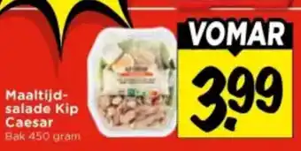 Vomar Voordeelmarkt Maaltijd- salade Kip Caesar aanbieding