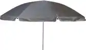Bol.com Bo-Camp - Parasol - Met knikarm - Ø 200 cm - Grijs aanbieding