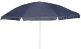 Bol.com Bo-Camp - Parasol - Met knikarm - Ø 165 cm - Blauw aanbieding
