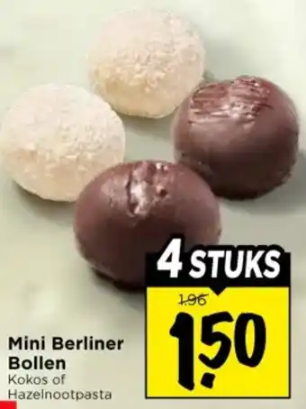 Vomar Voordeelmarkt Mini Berliner Bollen aanbieding