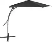 Bol.com Feel Furniture – Zweefparasol – 3 Meter – Donkergrijs aanbieding
