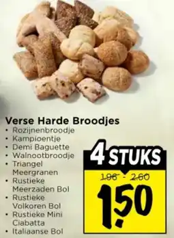 Vomar Voordeelmarkt Verse Harde Broodjes aanbieding