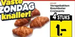 Vomar Voordeelmarkt Versgebakken Roomboter Croissants aanbieding