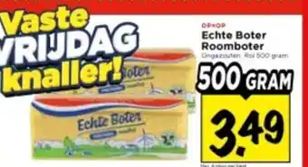 Vomar Voordeelmarkt Echte Boter Roomboter aanbieding