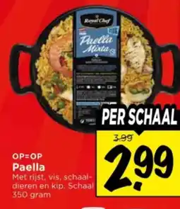 Vomar Voordeelmarkt Paella aanbieding