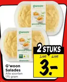 Vomar Voordeelmarkt G'woon awoon Salades aanbieding