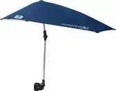 Bol.com Sport-Brella Versa-Brella XL Paraplu / Parasol - Blauw - Kantelbaar - Knikbaar - Strandparasol aanbieding