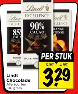 Vomar Voordeelmarkt Lindt Chocolade aanbieding