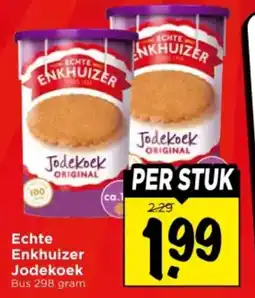 Vomar Voordeelmarkt Echte Enkhuizer Jodekoek aanbieding