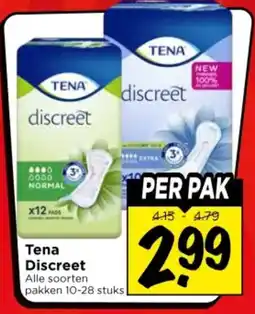 Vomar Voordeelmarkt Tena Discreet aanbieding