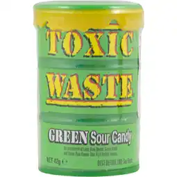 Albert Heijn Toxic Waste Green sour candy aanbieding