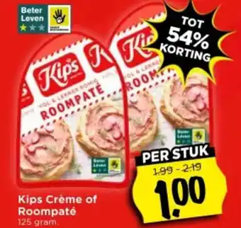 Vomar Voordeelmarkt Kips Crème of Roompaté aanbieding