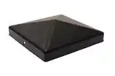 Bol.com Wovar Paalkap Zwart voor 14 x 14 cm Palen | Per Stuk | Paalafdekkap aanbieding