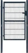 Bol.com vidaXL - 2D - Hekpoort - (Enkel) - Antracietgrijs - 100x140 - cm aanbieding