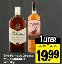 Vomar Voordeelmarkt The Famous Grouse of Ballantine's Whisky aanbieding