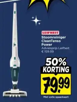 Vomar Voordeelmarkt Stoomreiniger CleanTenso Power aanbieding