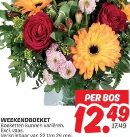 Dekamarkt WEEKENDBOEKET aanbieding