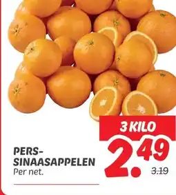 Dekamarkt PERS- SINAASAPPELEN aanbieding