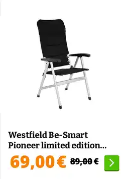 Obelink Westfield Be-Smart Pioneer limited edition standenstoel - Black aanbieding