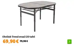 Obelink Obelink Trend ovaal 120 tafel aanbieding
