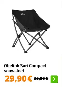 Obelink Obelink Bari Compact vouwstoel aanbieding