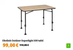 Obelink Obelink Outdoor Superlight 100 tafel aanbieding