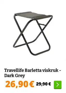 Obelink Travellife Barletta viskruk - Dark Grey aanbieding