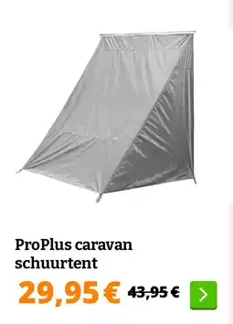 Obelink ProPlus caravan schuurtent aanbieding