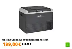 Obelink Obelink Coolmove 40 compressor koelbox aanbieding