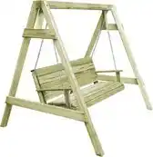 Bol.com vidaXL Schommelstoel 215x171x180 cm FSC geïmpregneerd grenenhout aanbieding