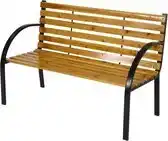Bol.com Dutcc 41142 - Tuinbank - Woodstock - 120 cm – zwart aanbieding