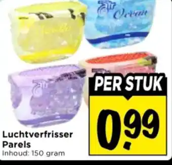 Vomar Voordeelmarkt Luchtverfrisser Parels aanbieding