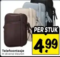 Vomar Voordeelmarkt Telefoontasje aanbieding