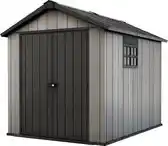Bol.com Keter Oakland 759 Tuinhuis - 230x287x242 cm - Grijs aanbieding