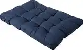 Bol.com Madison - Palletkussen - Loungekussen - Zitkussen - 120x80cm - Florance Saffier Blauw - Tuinkussen aanbieding