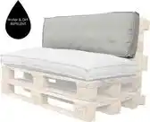Bol.com Unique Rugkussen Luanda Licht Grijs - 120 x 40 cm aanbieding