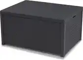 Bol.com Allibert Arica Tuintafel - 79x59,5x42cm - Grafiet aanbieding