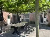 Bol.com Tuintafel Douglas 300 cm x 90 cm | Stalen Poten X | 8-10 personen | Onbehandeld | Duumaa aanbieding