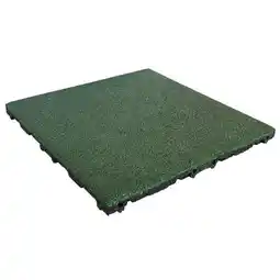 Bol.com IVOL Rubber tegel 45 mm - 50 x 50 cm - Groen aanbieding