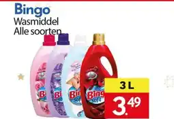 Tanger Markt Bingo Wasmiddel aanbieding