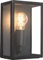 Bol.com Qazqa Rotterdam - Buitenlamp - Wandlamp - Zwart aanbieding